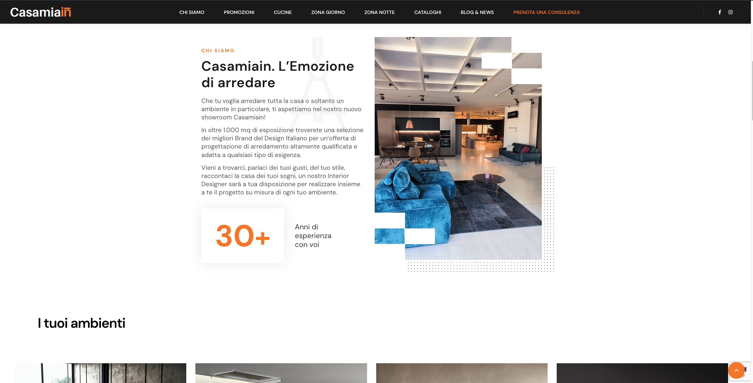 CasaMiaIn Portal Layout