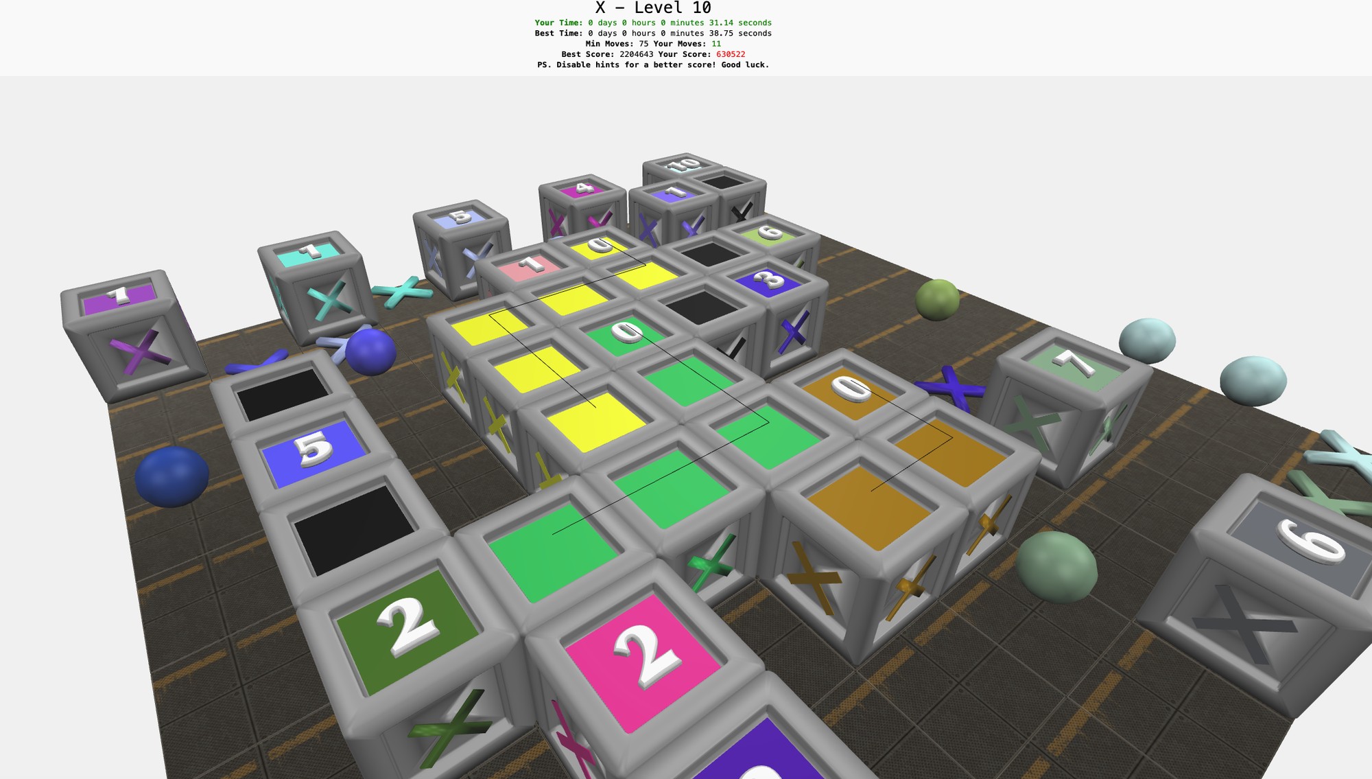 In-Game Play Screen